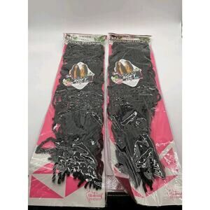 Mayde Beauty Modern Soft Loc 28in 1B 3X Crochet Synthetic Hair Extensions Lot 2